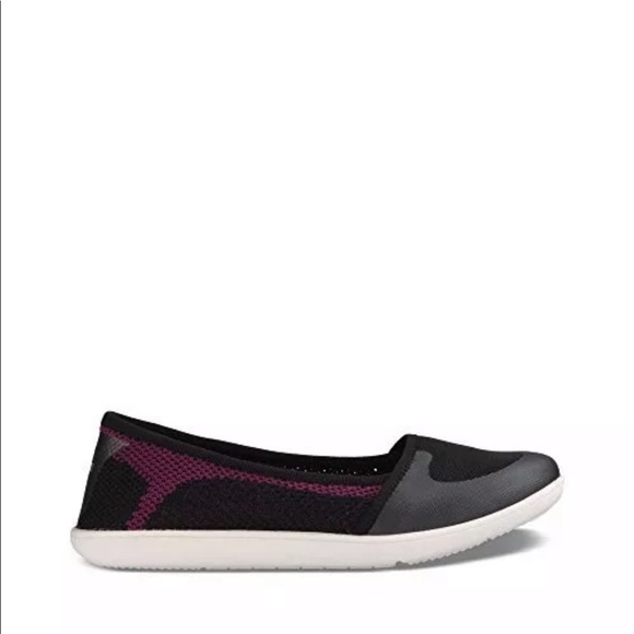 TEVA Hydro-Life Ballerina Shoes Sandals, Black - Picture 2 of 8